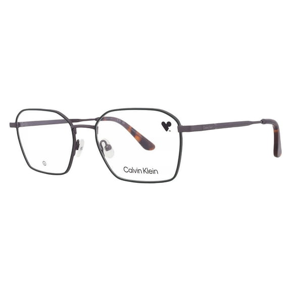 Calvin Klein Demo Geometric Unisex Eyeglasses CK24104 009 55