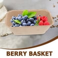 thumbnail image 2 of Cesta de frutas de 20 piezas, cesta de almacenamiento de bayas, contenedor de pulpa de papel para frutas, cajas de almacenamiento de frutas, 2 of 7