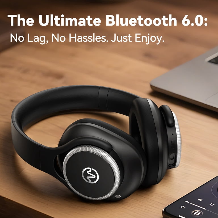 VEAT00L Active Noise Cancelling Over-Ear Headphones photo 7