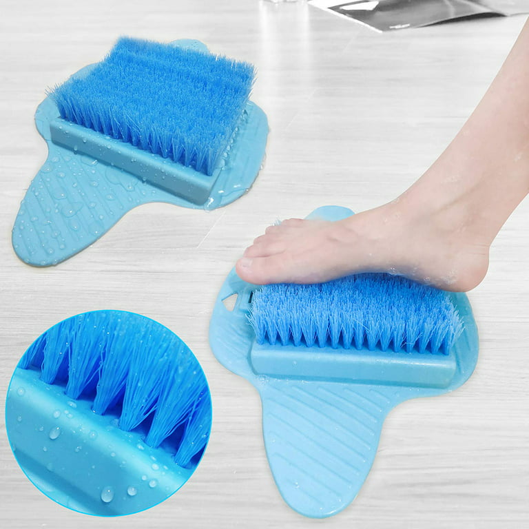 Efforest Shower Foot Scrubber Mat with Pumice Stone - Cleans, Smooths &  Removes Dead Skin on Foot Without Bending, Foot Callus Remover with  Non-Slip