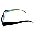 thumbnail image 3 of Electric Ophthalmic Plastic Metal Rectangle Eyeglass Frames Black Pearl 54mm, 3 of 8