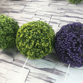 thumbnail image 3 of Planta de lavanda artificial simulación plástico prímula bola de paja topiario realista puerta colgante decoración de jardín sidaley HA8107-03B, 3 of 6