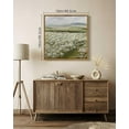 thumbnail image 6 of Drsoum Vintage Landscape Artwork Wall Art 16x16in Natural Framed Prairie in Full Bloom Classic Wall Prints Modern Farmhouse Kitchen Bedroom Office Decor, 6 of 7