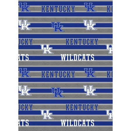 Kentucky Wildcats Fabric - UNIVERSITY OF KENTUCKY POLO STRIPE COTTON FABRIC