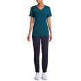 thumbnail image 6 of ClimateRight by Cuddl Duds Women's and Women's Plus Stretch Woven Scrub Jogger, 6 of 7