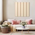 thumbnail image 5 of Brown Stripe Wall Art Painting on Canvas, Modern Farmhouse Texture Geometric Canvas Art Home Prints Wall Art Framed Modern Artwork for Living Room Bedroom Wall Decor 16x16in, 5 of 9