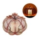 thumbnail image 1 of Vela cálida alpina para decoración de Halloween, diseño de calabaza, malla LED, 20 cm, 1 of 1