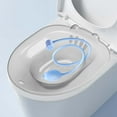 thumbnail image 1 of Se sienta en el lavabo del asiento del inodoro del baño, cómodo baño de la cadera del bidé, lavabo del baño del asiento del asiento del inodoro de las Gris B Salvador Bañera de asiento, 1 of 9