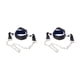 thumbnail image 1 of Wosthever Cinturón de entrenamiento de cuello multiusos, cabezas versátiles, arnés para varios entrenamientos, cabezas, ejercitador de arnés azul negro 2Conjunto, 1 of 6