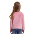 thumbnail image 2 of Moggemol Chandail en Velours à Manches Longues pour Filles, Hiver, École, Haut Chaud, Tenue Décontractée, Rose 150, 2 of 7