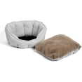 thumbnail image 5 of Cama para Perros, Cama para Gatos, Sofá para Perros, Cama con cojín para Perros de Felpa, Cesta Extra Suave para Mascotas para Perros y Gatos pequeños, 46 * 46 * 23 cm, 5 of 5
