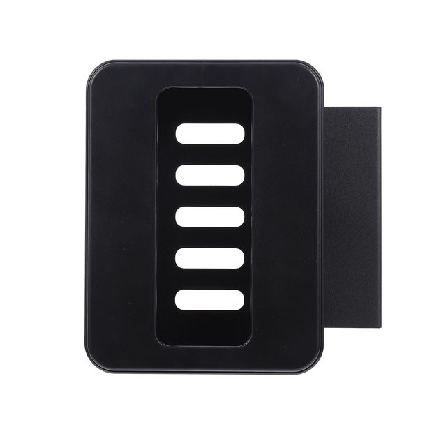 Hytrove 1Jgo Soportes Para Timbre De Video De Metal Negro Para Montaje Sin Taladro En Puerta O Pared Con Enfriamiento