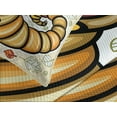 thumbnail image 4 of Ambesonne Harvest Quilted Bedspread Set 3 Pcs, Cornucopia Theme Food, Queen Size, Orange Green Purple, 4 of 5