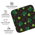 thumbnail image 3 of Naloa St. Patrick's Day8 Coasters for Set of 4 - PU Leather Coasters, Coasters for Table Cup Tea Coffee Beer, Decorative for Kitchen Homedecor (Round), 3 of 6