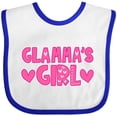 thumbnail image 3 of Inktastic Glamma's Girl Girls Baby Bib, 3 of 4