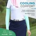thumbnail image 4 of Cubierta de protección solar de golf cubierta de seda de hielo masculina y femenina cubierta de protección solar transpirable Adepaton BST3015351-2, 4 of 5
