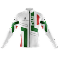 thumbnail image 1 of Maillot de Cyclisme à Manches Longues Drapeau Italie Hommes - 3TG, 1 of 3