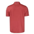 thumbnail image 3 of Men's Cutter & Buck Red Louisiana Tech Bulldogs Pike Eco Tonal Geo Print Stretch Recycled Polo, 3 of 3