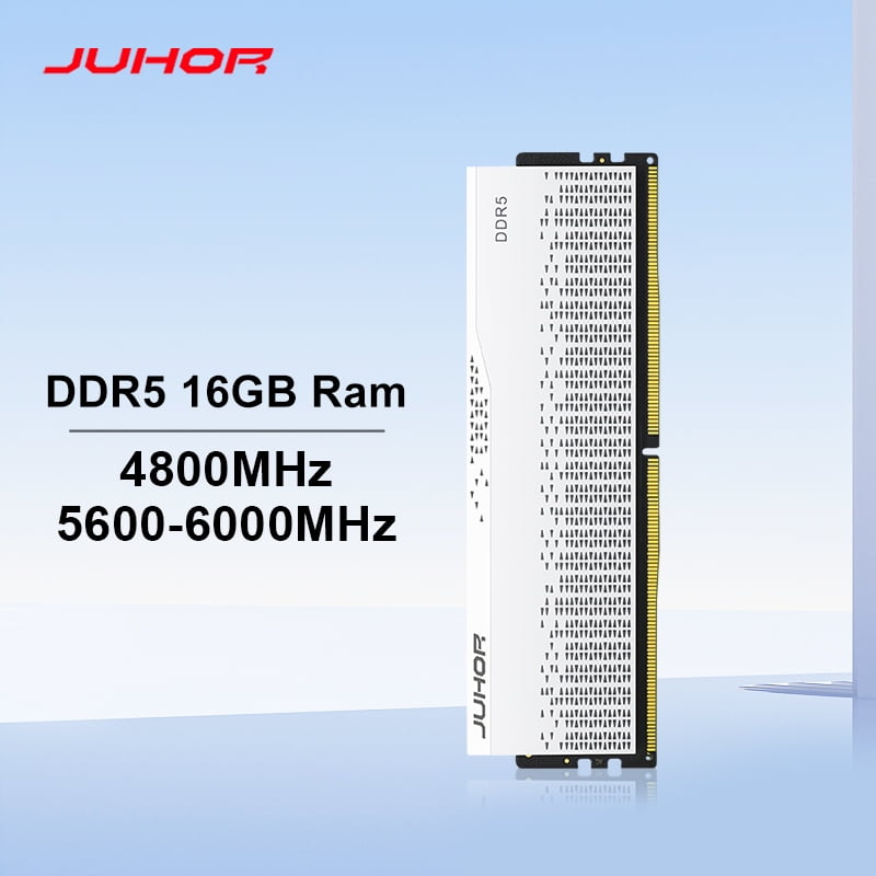 JUHOR DDR5 16GB 4800MHz 5600MHz 6000MHz 6400MHz 6800MHz 7200MHz