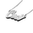 thumbnail image 3 of Collar con dije ZAB DE MEXICO RECONOCIMIENTOS Diseño de nombre Ceci En Plata ley .925, 3 of 4