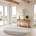 thumbnail image 3 of Safavieh Natura Feride Geometric Area Rug, Light Gray/Ivory, 10' x 10' Round, 3 of 13
