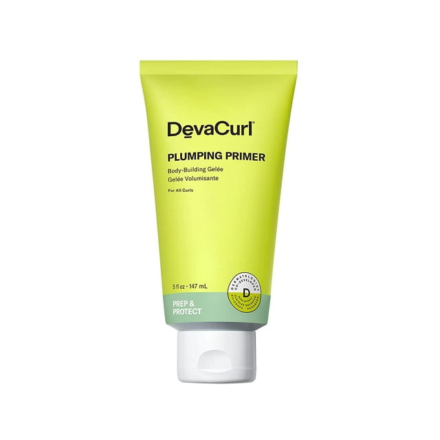 DevaCurl Apprêt Repulpant Gel Léger pour la Musculation, avec Complexe d'Acide Aminé, Boucles Volumisantes, Offre des Boucles Plus Volumineuses et Repulpantes, Sans Sulfate, pour Vagues Moyennes à Grossières, Boucles et Spirales, 147mL