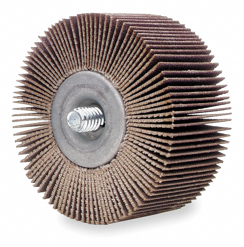 120G AO 3x1x1//4 In Shank Flap Wheel
