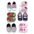 thumbnail image 4 of Gerber Baby Girls Soft Sole Shoes (0-3 Months to 6-9 Months), 4 of 9