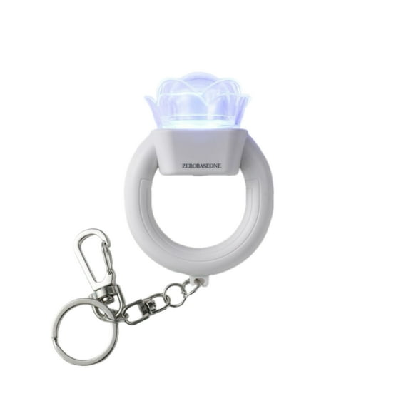 KPOP Lightstick Keychain, Kpop Merch Merchandise Mini Light Stick Pendant for Bag Light Colour and Speed Adjustable Fans Gift Collection(Built-in battery)