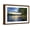 Brown Frame, variant on Art.com Dramatic Sunset and Pines at Lake of Two Rivers in Algonquin Park, Ontario, Canada Photographic Print by elenathewise, 18" x 12"