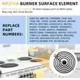 thumbnail image 4 of MP21YA Electric Range Burner Surface Element (8 Inch) Compatible with Whirl-pool May-tag Ken-more Stove Burner Surface Element, 4 of 5