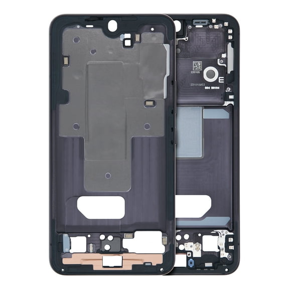 Replacement Mid-Frame Housing Compatible For Samsung Galaxy S22 5G (International Version) (Phantom Black)