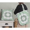 thumbnail image 5 of Soimoi Green polyester Crepe Fabric Floral & Block Print Fabric by the Yard 42 Inch Wide, 5 of 5