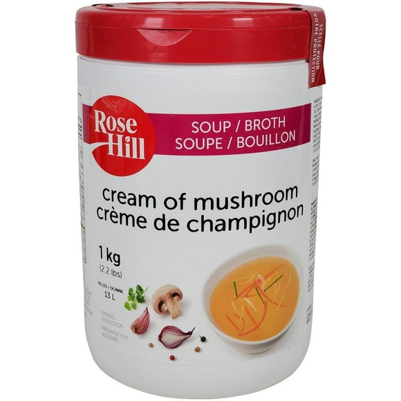 Rose Hill - Sauce Mix - Cream of Mushroom - 1kg - Single Pack - Rich & Savory Flavor (1ct)