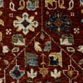 thumbnail image 3 of Oriental Weavers Aberdeen Area Rug - 006R1 - 3'3" x 5' - in Red/ Multi - Vintage Inspired, Stain Resistant, Family and Pet Friendly , Entrway, Bedroom Rug, 3 of 10