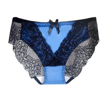 

Gubotare Panties For Women Briefs Women s Cotton Bikini Brief Underwear Multipacks Blue XL