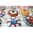 thumbnail image 5 of 25 PC of Assorted Cabinet Ceramic Knobs | Colorful Knobs | Drawer Closet Dresser Wardrobe Furniture Door| Nuts & Bolts Included, 5 of 8