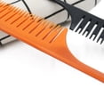 thumbnail image 3 of Cepillo antiestático para teñir que  que del marrón jinwen  Peine para resaltar el cabello con dientes anchos, 3 of 8