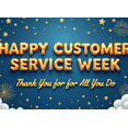 thumbnail image 7 of Festive Design Happy Customer Service Week Appreciation Banner for Corporate Event Office Celebration Thank You, 7 of 7