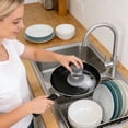 thumbnail image 4 of Klon Dispensing Kitchen Scrub Kitchen Scrub Brush With Built In Soap Dispenser Without Soap Replaceable Nylon Handle For Cleaning Dishes, 4 of 6