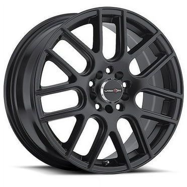 Vision Wheels 426 Cross 14x5x5 Black Rim - 14" Inches