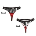 thumbnail image 3 of Balery tractor Tangas de Algodón para Mujer con Estampado – Ropa Interior Sexy, Transpirable, G-string-Medium, 3 of 6
