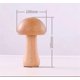 thumbnail image 4 of Mushroom Lamp For Bedroom, Portable Dimmable Bedside Lamp With USB Charging, Cordless Wooden Nightlight, Mushroom Table Lamp For Home Decor (Medium), 4 of 4
