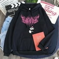 thumbnail image 1 of Sudadera con capucha de Anime japonés Sanrio Kuromi para mujer, sudadera Y2K para estudiante, jersey de primavera y otoño para deportes al aire libre y ocio, 1 of 7