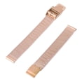 thumbnail image 4 of Correa de Reloj de acero inoxidable YLSHRF Accesorio de Repuesto flexible oro Rosa, 4 of 8