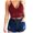 811#Red, variant on Womens2025,Women's Fit Camisole with Built in Bra - Spaghetti Straps Camis Tank