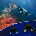 thumbnail image 2 of 2X Régulateur de Bouche de Plongée Accessoire Universel de Remplacement pour Respirateur en Silicone Bleu, 2 of 6