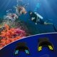 thumbnail image 2 of 2X Regulador de Boquilla de Snorkel Boquilla de Buceo Accesorio Universal Reemplazo Respirador de Silicona de Buceo Azul, 2 of 6