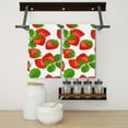 thumbnail image 3 of YladaFaie Funny 2 Pack Strawberry Wreath Tea Dish Towels, Absorbent Drying Cloth Tea Towels for Cooking Baking, 18 x 28 Inch for Bathroom Holiday Seasonal Decor, 3 of 7