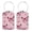Multi5, variant on RATGON 2 Pack Luggage tag PU Leather with Stainless Steel Loop Stamp Butterfly Travel Trip